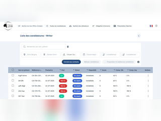 Recevez des candidatures